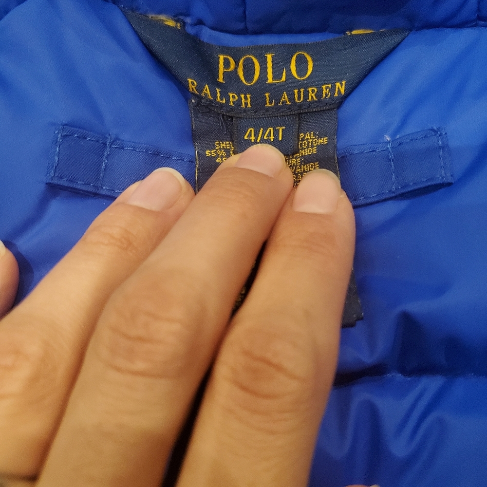 Polo ralph lauren jacket size 4t - Picture 8 of 14